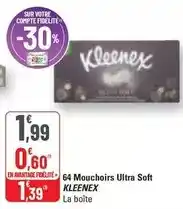 G20 Kleenex - 64 mouchoirs ultra soft offre