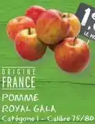 G20 Pomme royal gala offre
