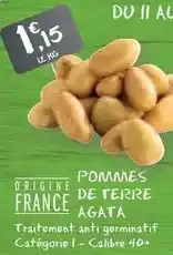 G20 Pommes de terre agata offre