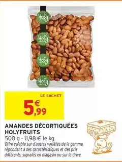 Intermarché Express Signal - amandes décortiquées offre