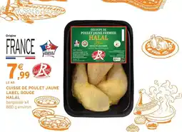 Intermarché Express Label rouge - cuisse de poulet jaune offre