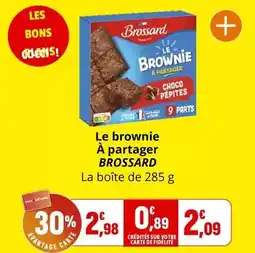 Coccimarket Brossard - le brownie a partager offre