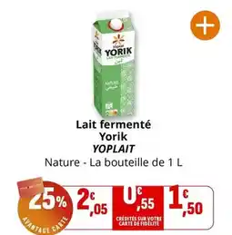 Coccimarket Yoplait - lait fermenté offre