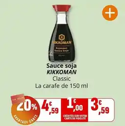 Coccimarket Kikkoman - sauce soja classic offre