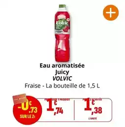 Coccimarket Volvic - eau aromatisée juicy offre