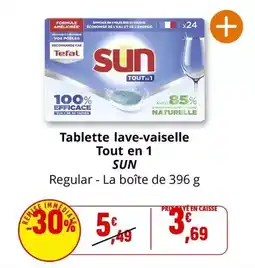 Coccimarket Sun - tablette lave-vaisselle tout en 1 offre