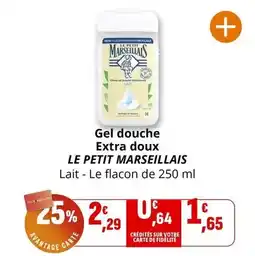 Coccimarket Le petit marseillais - gel douche extra doux offre