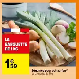 Carrefour Légumes pour pot au feu offre