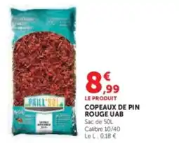 Hyper U Copeaux de pin rouge uab offre