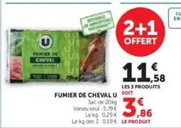 Hyper U U Fumier de cheval offre