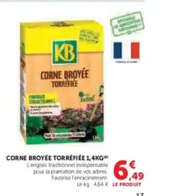 Hyper U Corne broyée torrefiee offre
