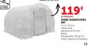 Serre maraîchère