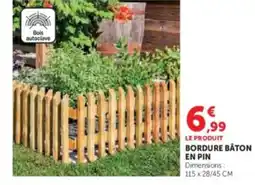 Hyper U Bordure båton en pin offre