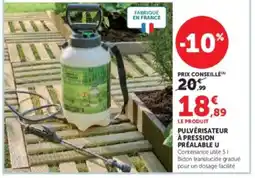 Hyper U U Pulvérisateur à pression préalable offre