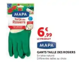 Hyper U MAPA Gants taille des rosiers offre