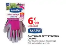 Hyper U MAPA Gants petits travaux colors offre