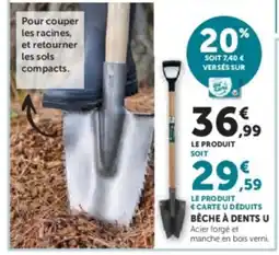 Hyper U U Bêche à dents offre
