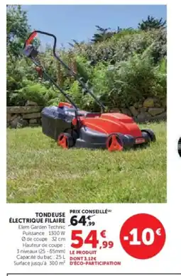 Hyper U Tondeuse électrique filaire offre