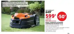 Hyper U Robot tondeuse autonome lawnmaster ocumow offre