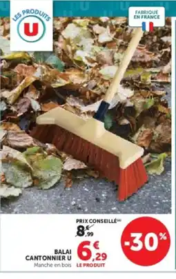 Hyper U U Balai cantonnier offre