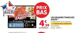 U Express AOSTE Les grandes tranche offre