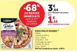 U Express SODEBO Pizza dolce offre