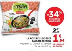 U Express PAYSAN BRETON La poelee surgelee offre
