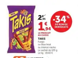 U Express TAKIS offre