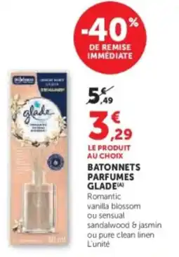 U Express GLADE Batonnets parfumes offre