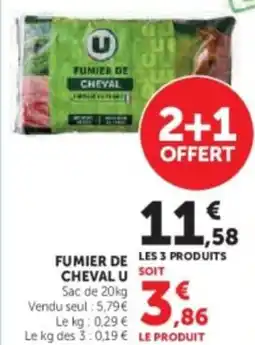 U Express U Fumier de cheval offre