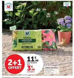 U Express U Terreau universel offre