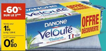 Carrefour Danone velouté "offre découverte" offre
