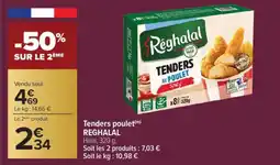 Carrefour REGHALAL Tenders poulet offre