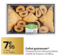Carrefour Coffret gastronome offre