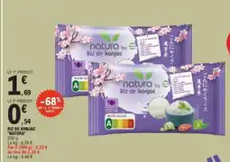 E.Leclerc NATURA Riz de konjac offre
