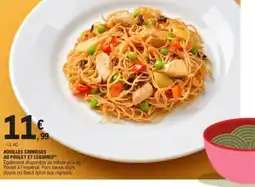 E.Leclerc Nouilles chinoises au poulet et légumes offre