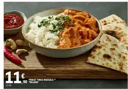 E.Leclerc DELASIA Poulet tikka massala offre