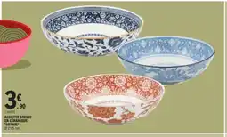 E.Leclerc ARTIME Assiette creuse en céramique offre