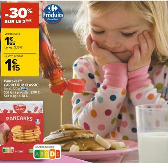 Carrefour Carrefour classic' pancakes offre
