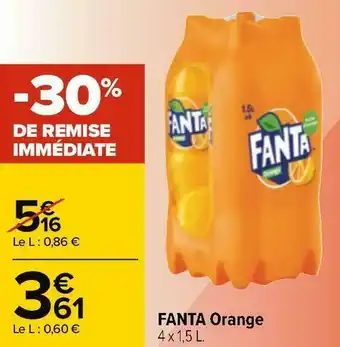 Carrefour Fanta fanta offre