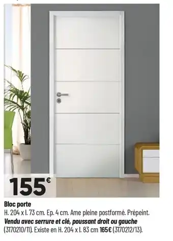 Bricorama Bloc porte offre