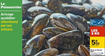 Carrefour Moule de hollande msc offre