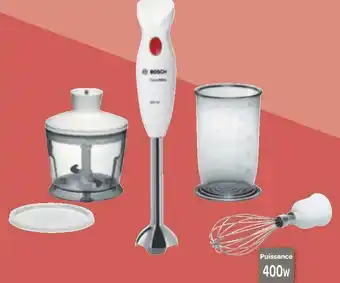 Carrefour Bosch mixeur plongeant offre
