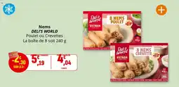 Coccimarket Nems deli's world offre