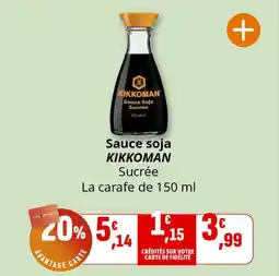 Coccimarket Sauce soja kikkoman offre