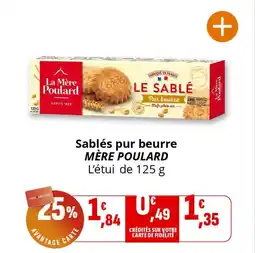 Coccimarket Sablés pur beurre mère poulard offre