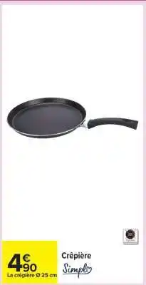 Carrefour Crêpière offre