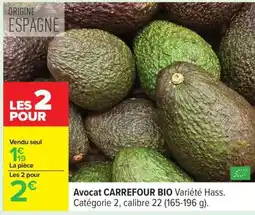 Carrefour Avocat CARREFOUR BIO offre