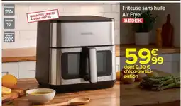 Carrefour Friteuse sans huile Air fryer offre
