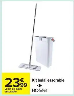 Carrefour Kit balai essorable offre